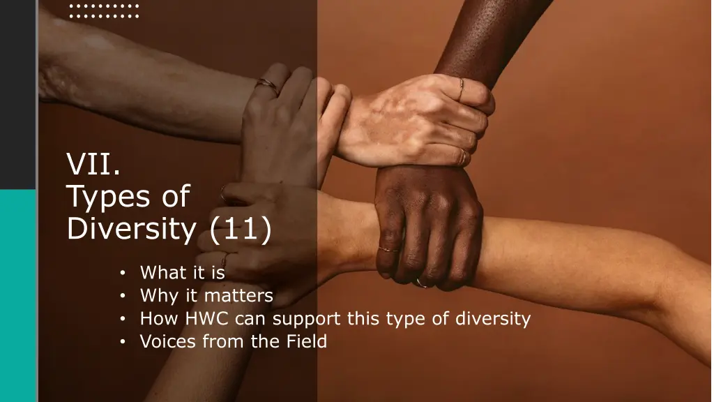 vii types of diversity 11