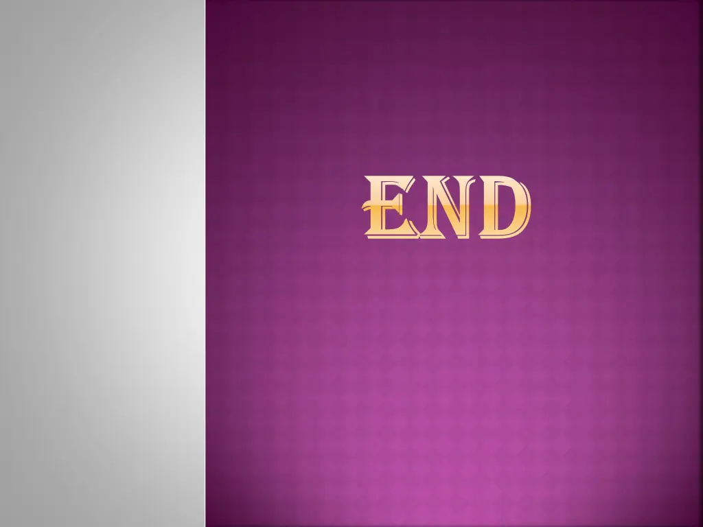 end end