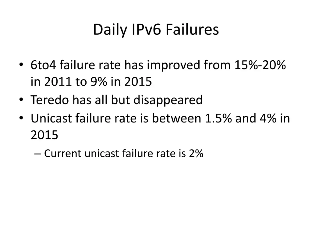 daily ipv6 failures 3