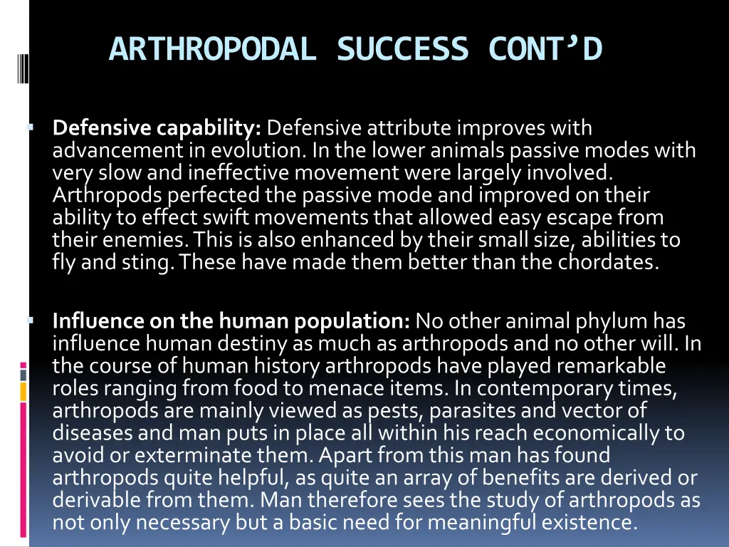 arthropodal success cont d 1