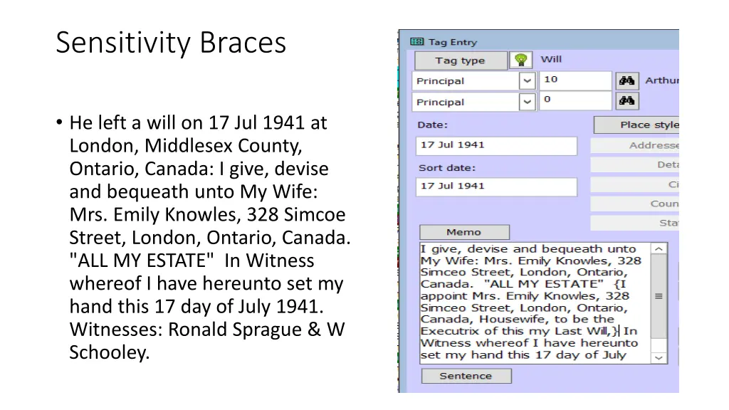 sensitivity braces 1