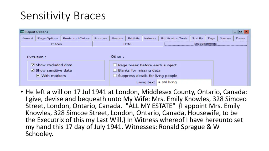 sensitivity braces 2