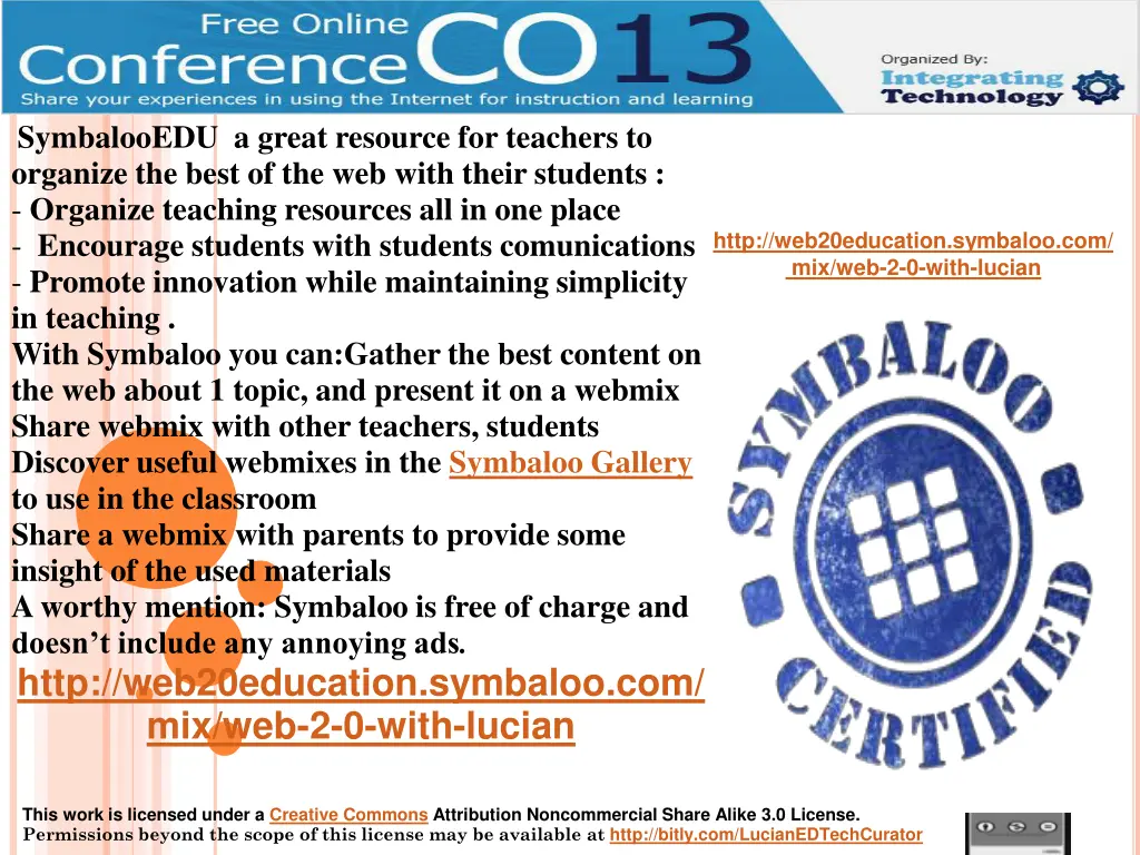 symbalooedu a great resource for teachers