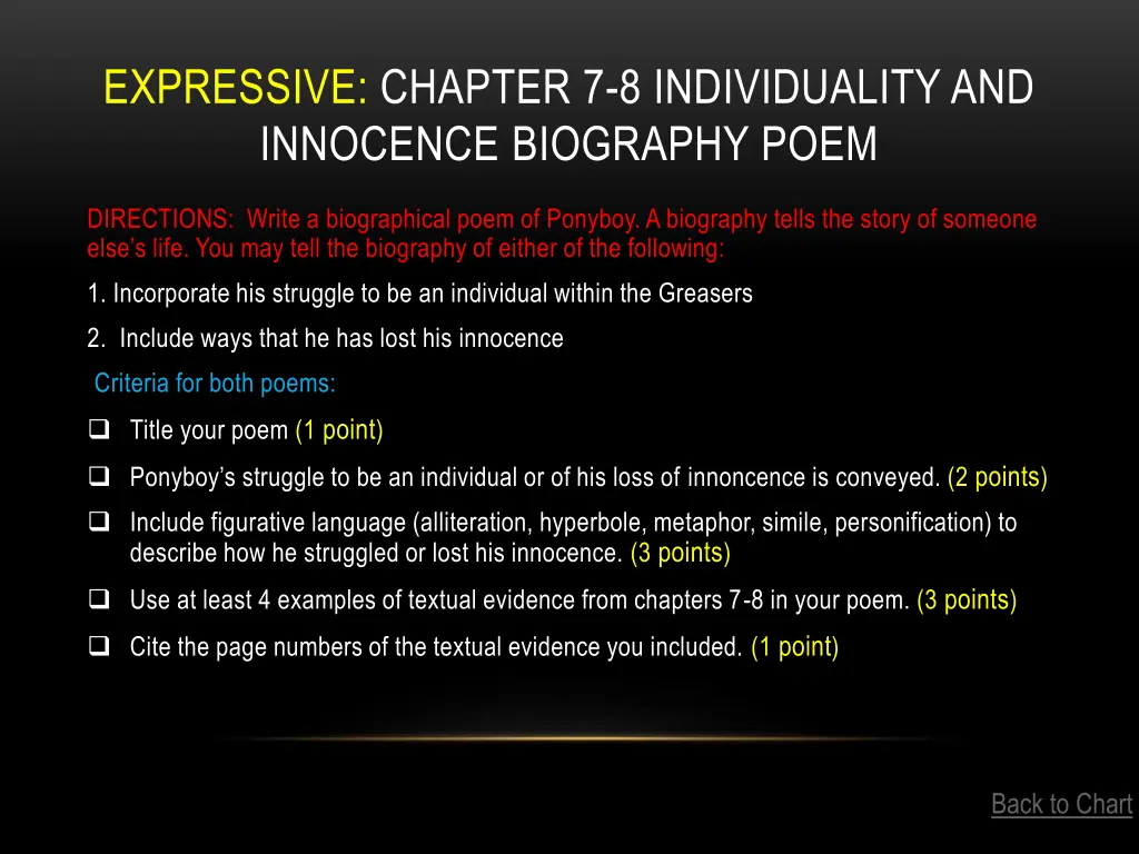 expressive chapter 7 8 individuality