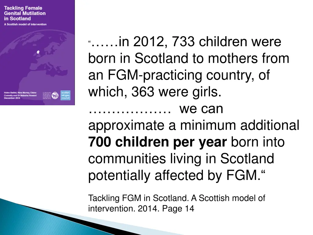 in 2012 733 children were born in scotland