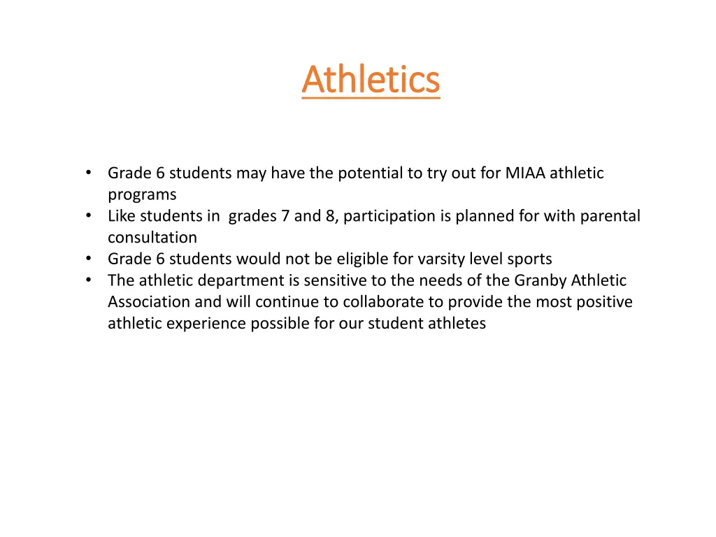 athletics athletics