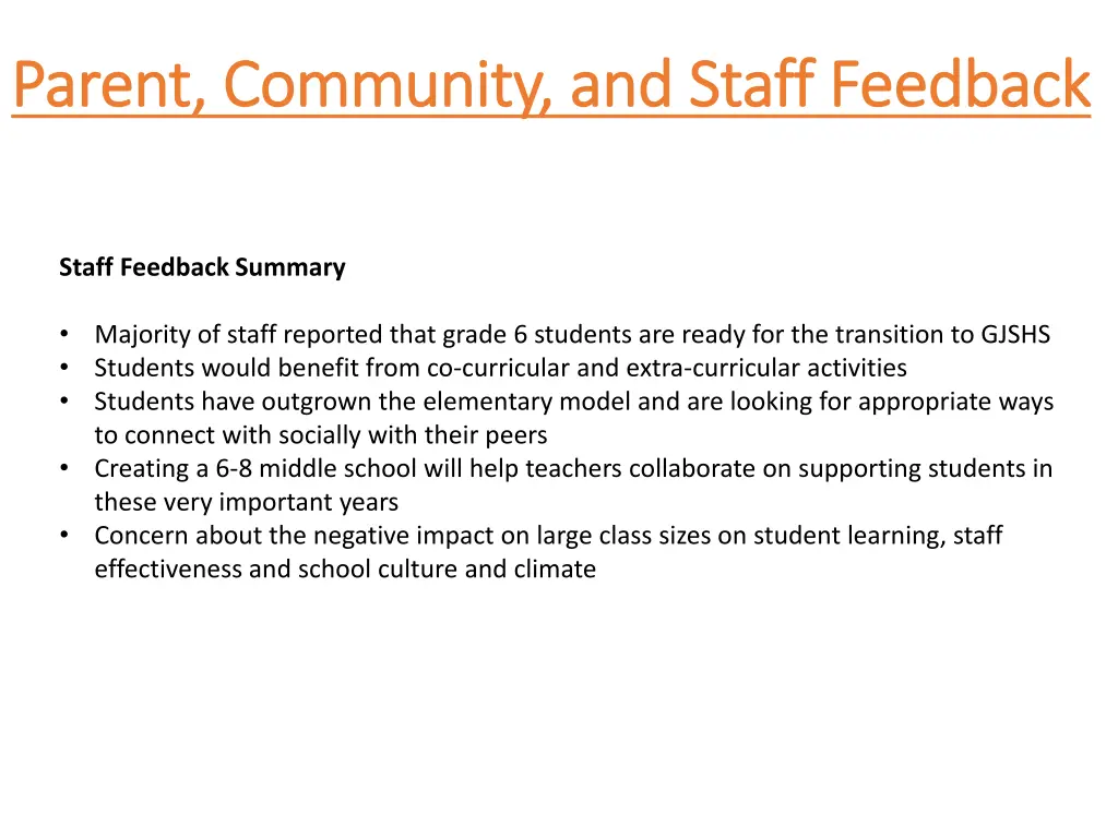 parent community and staff feedback parent 5