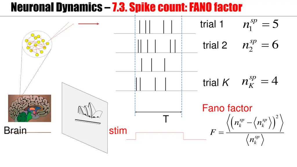 neuronal dynamics 7 3 spike count fano factor