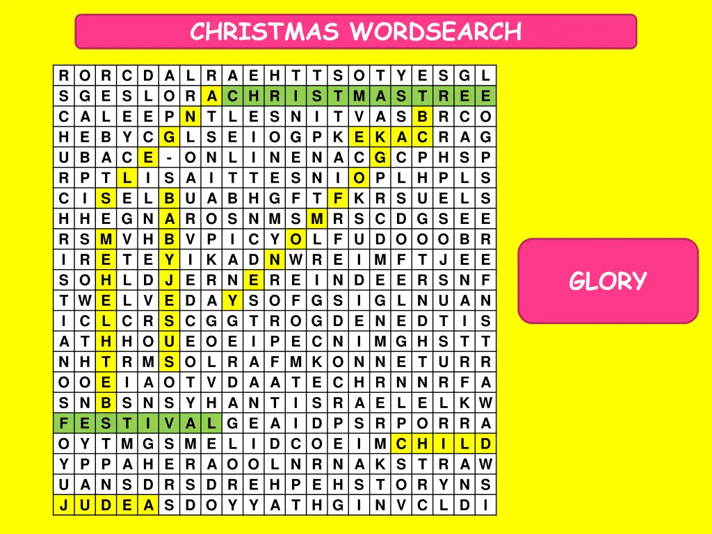 christmas wordsearch 11