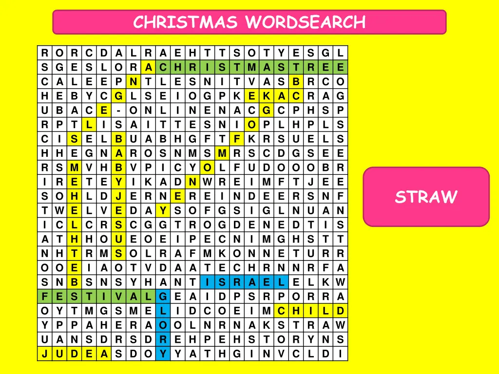 christmas wordsearch 13