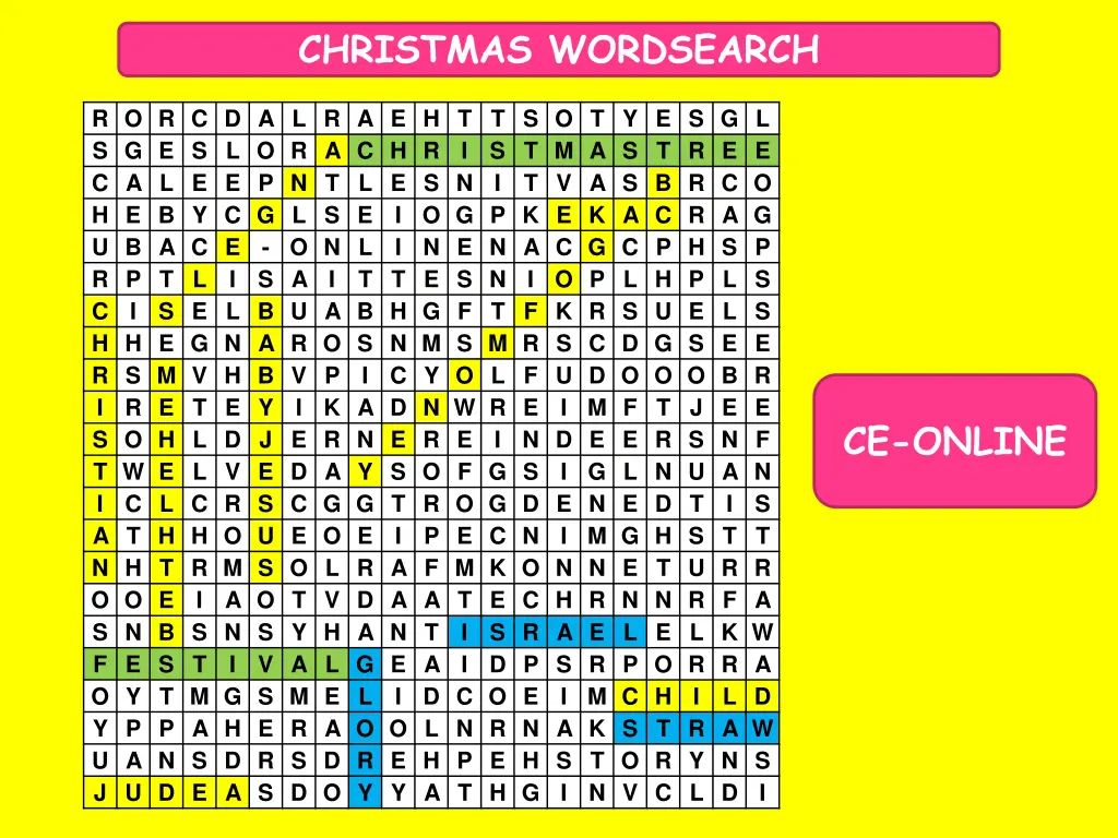 christmas wordsearch 15