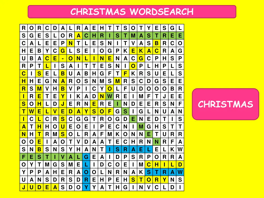 christmas wordsearch 19