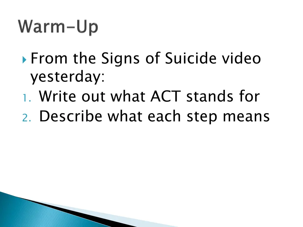 from the signs of suicide video yesterday 1 write