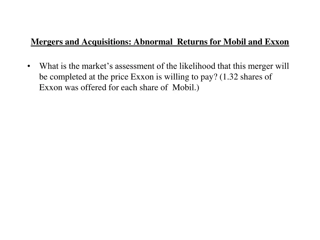 mergers and acquisitions abnormal returns 3