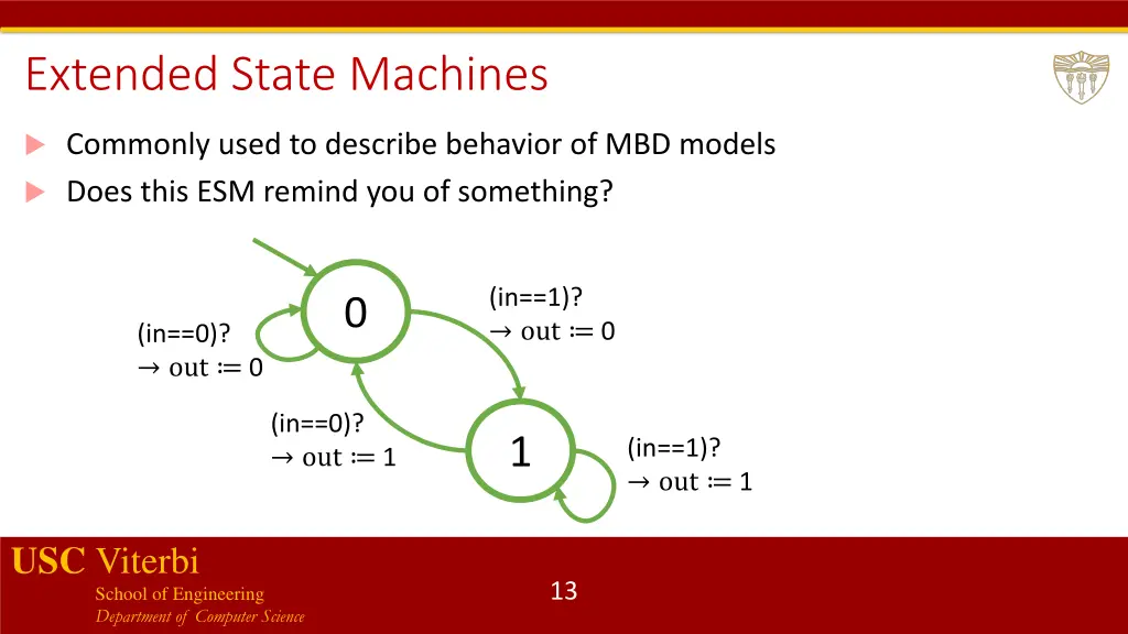 extended state machines