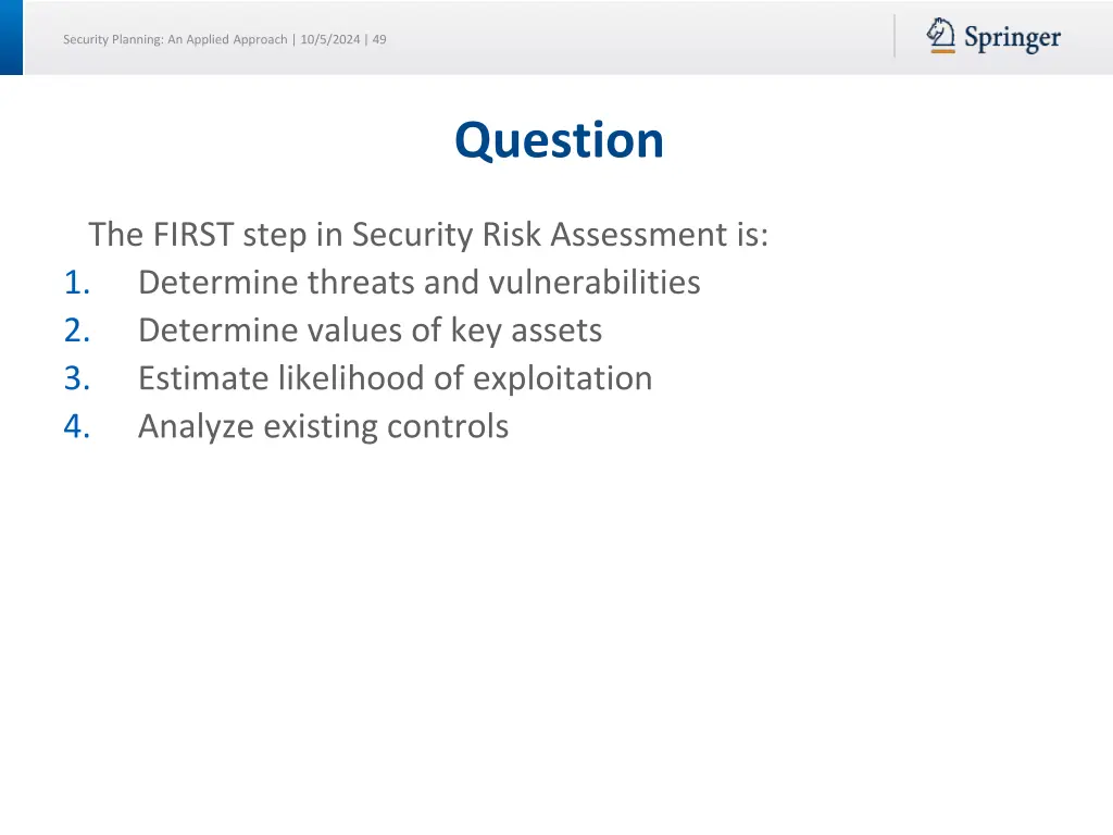 security planning an applied approach 10 5 2024 49