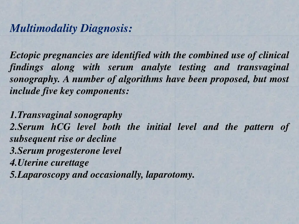 multimodality diagnosis