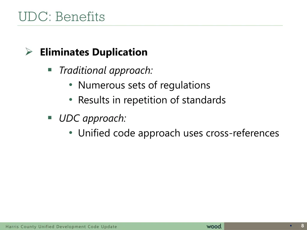 udc benefits