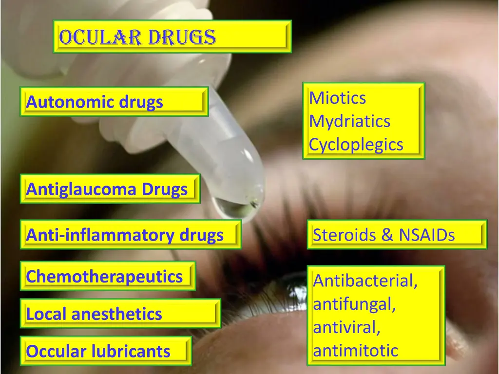 ocular drugs