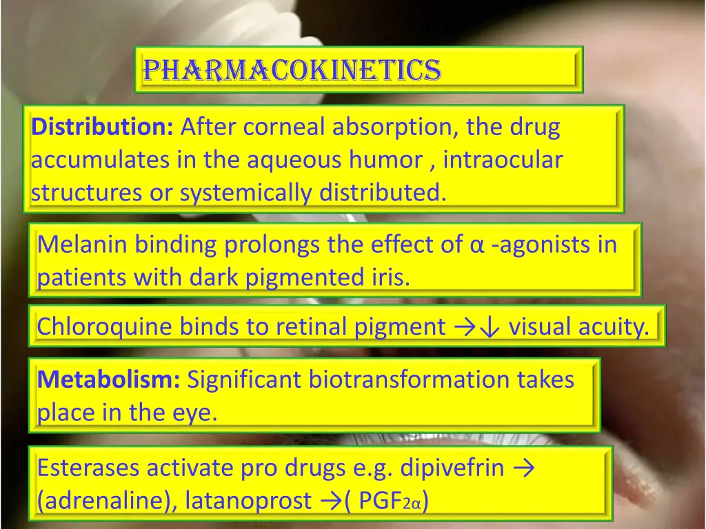 pharmacokinetics