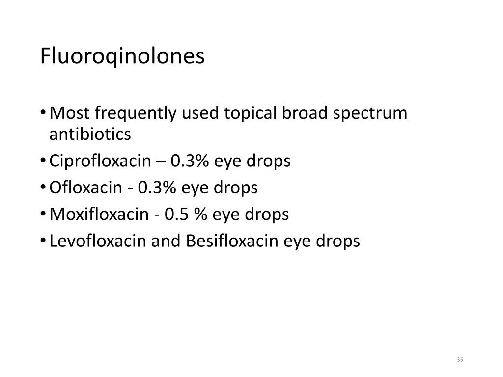 fluoroqinolones