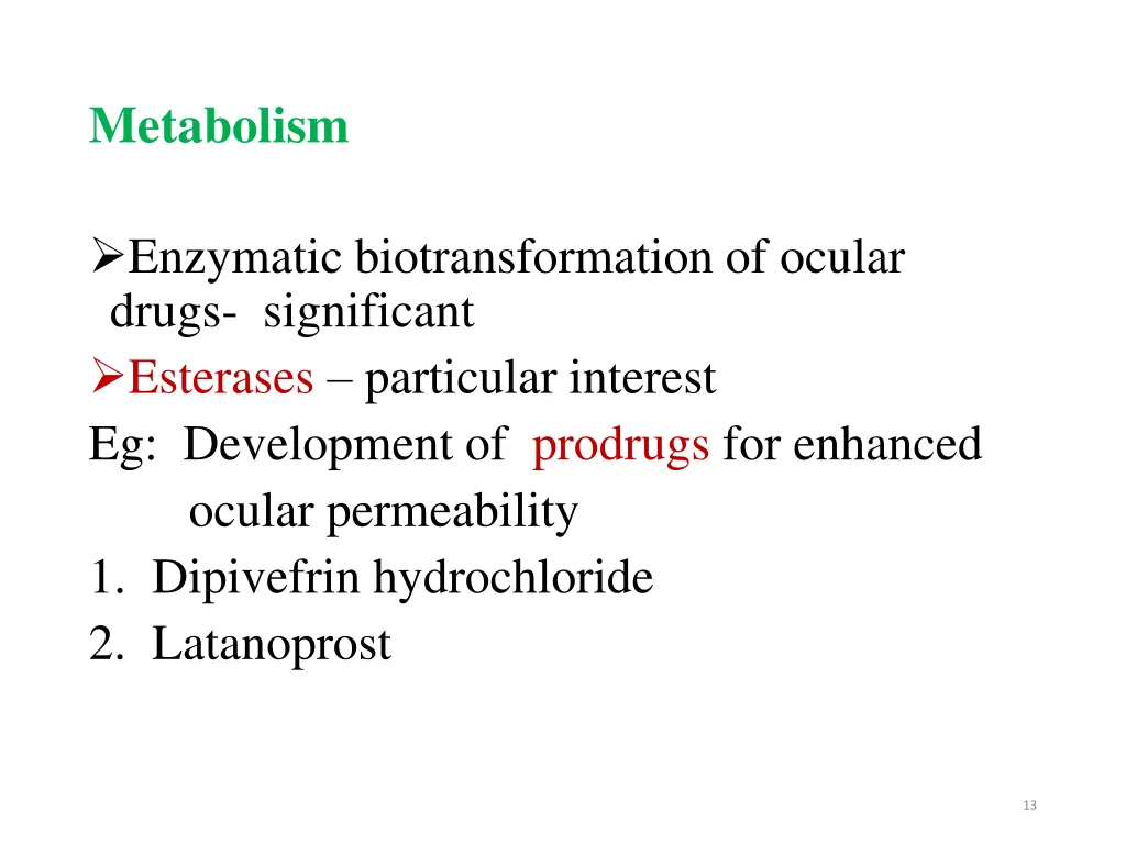 metabolism