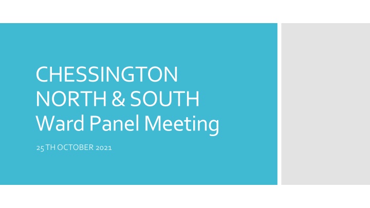 chessington north south ward panel meeting