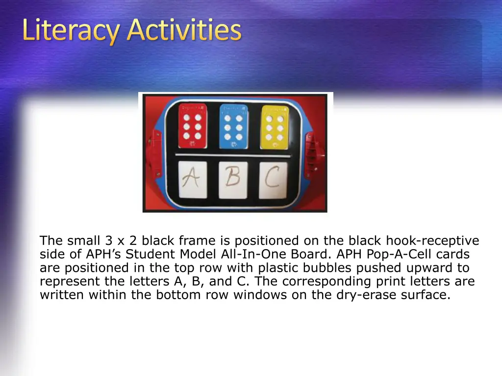 literacy activities