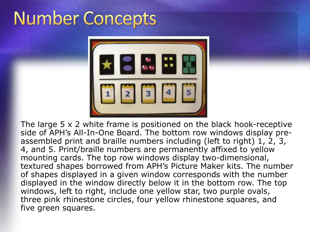 number concepts