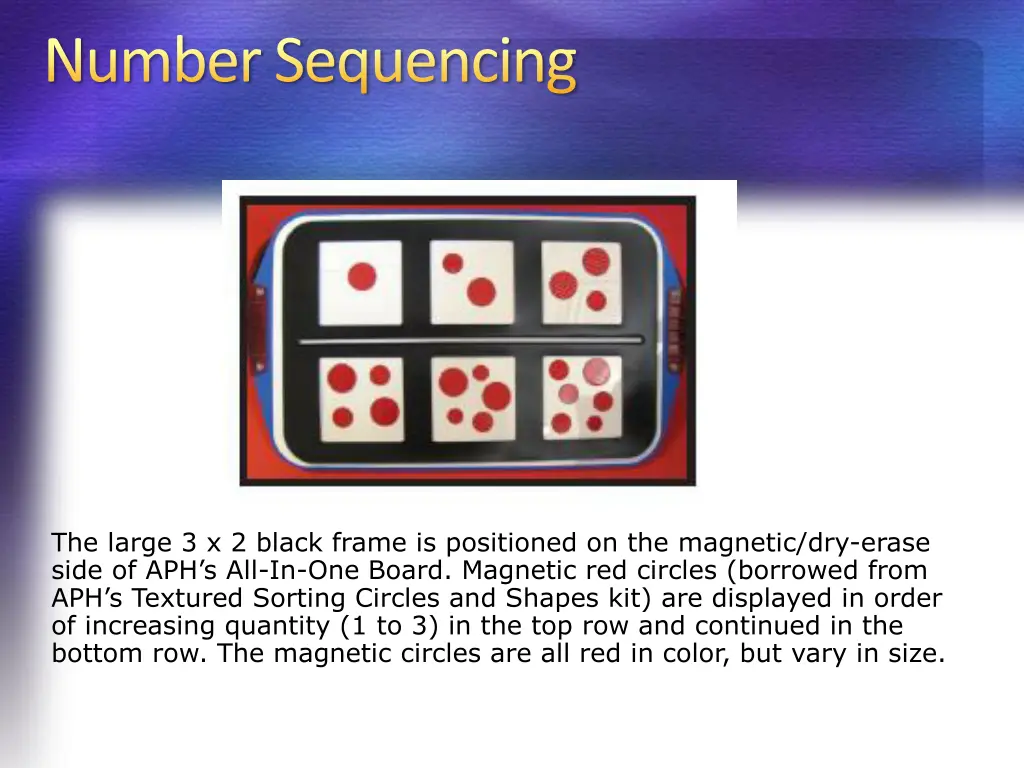 number sequencing