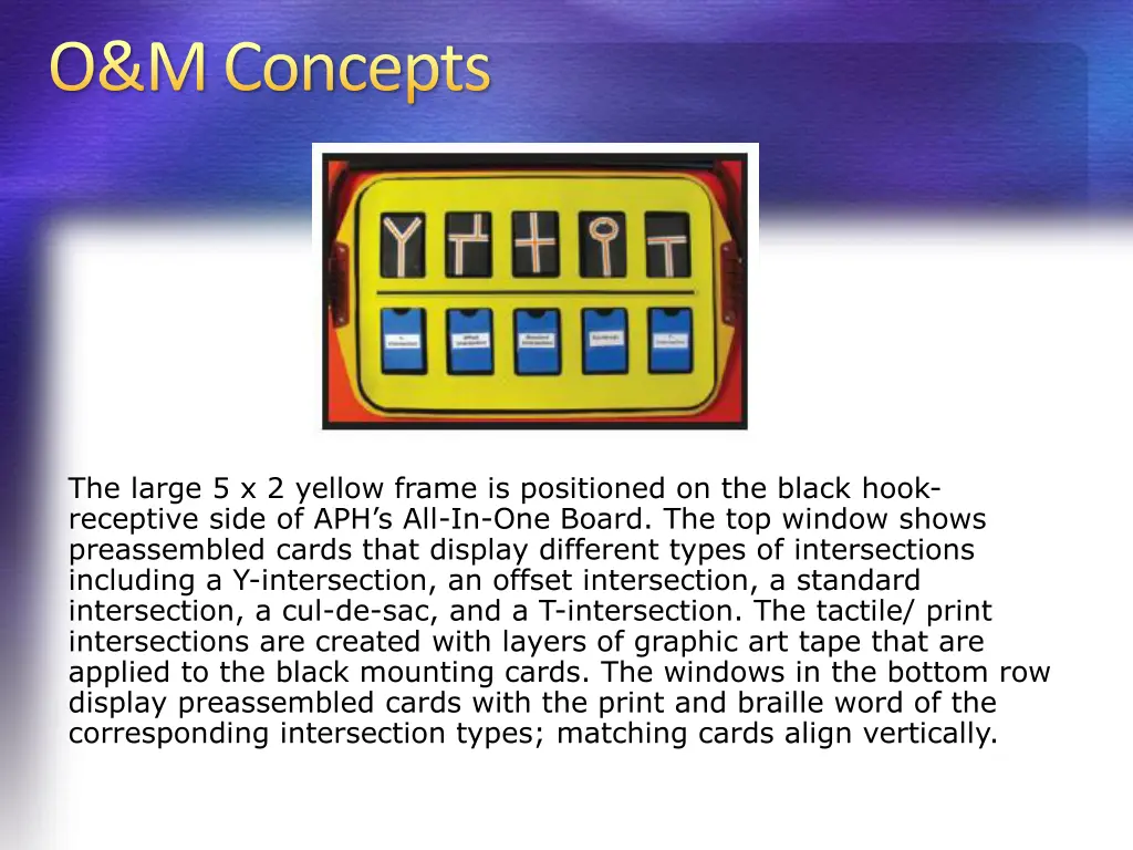 o m concepts