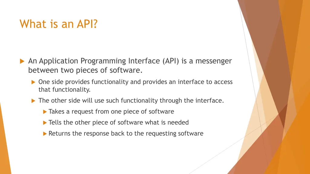 what is an api