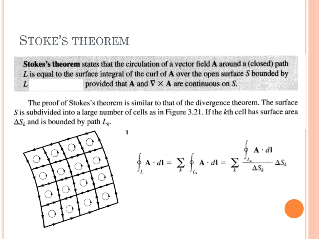 s toke s theorem