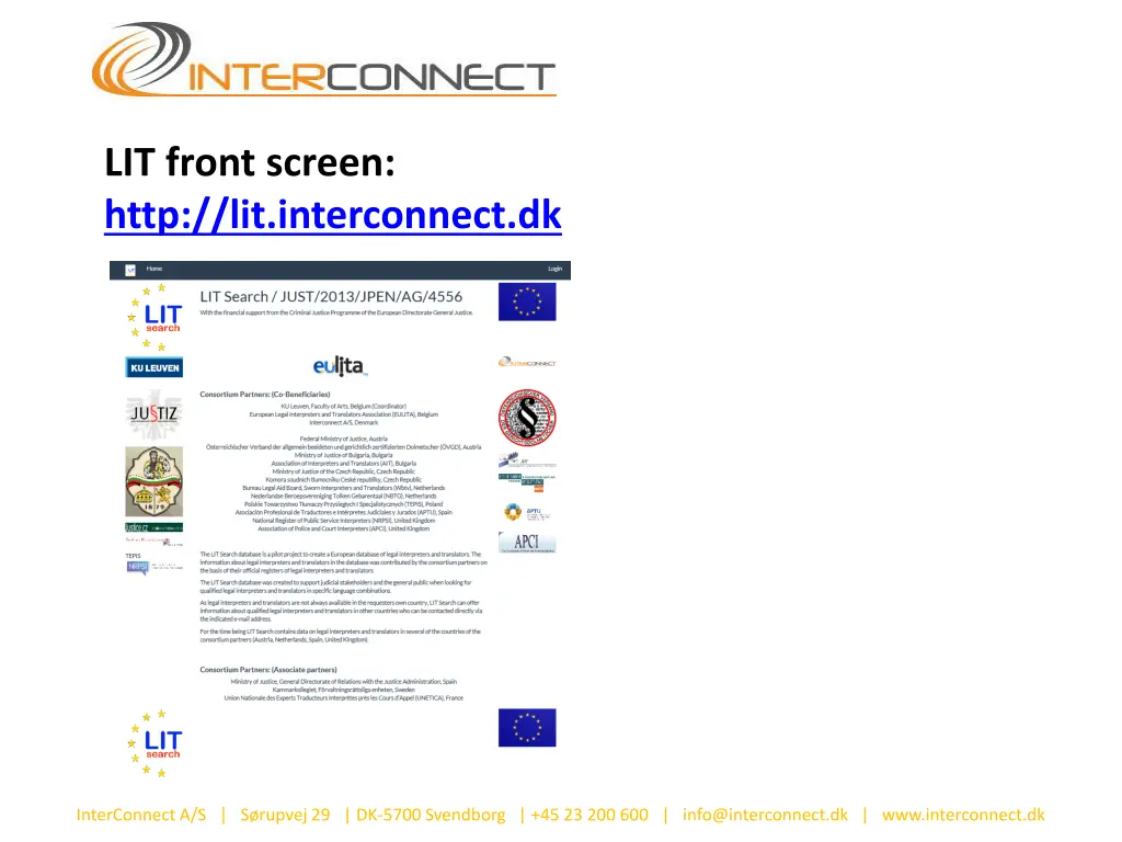 lit front screen http lit interconnect dk