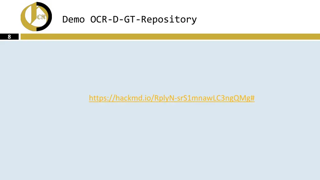 demo ocr d gt repository