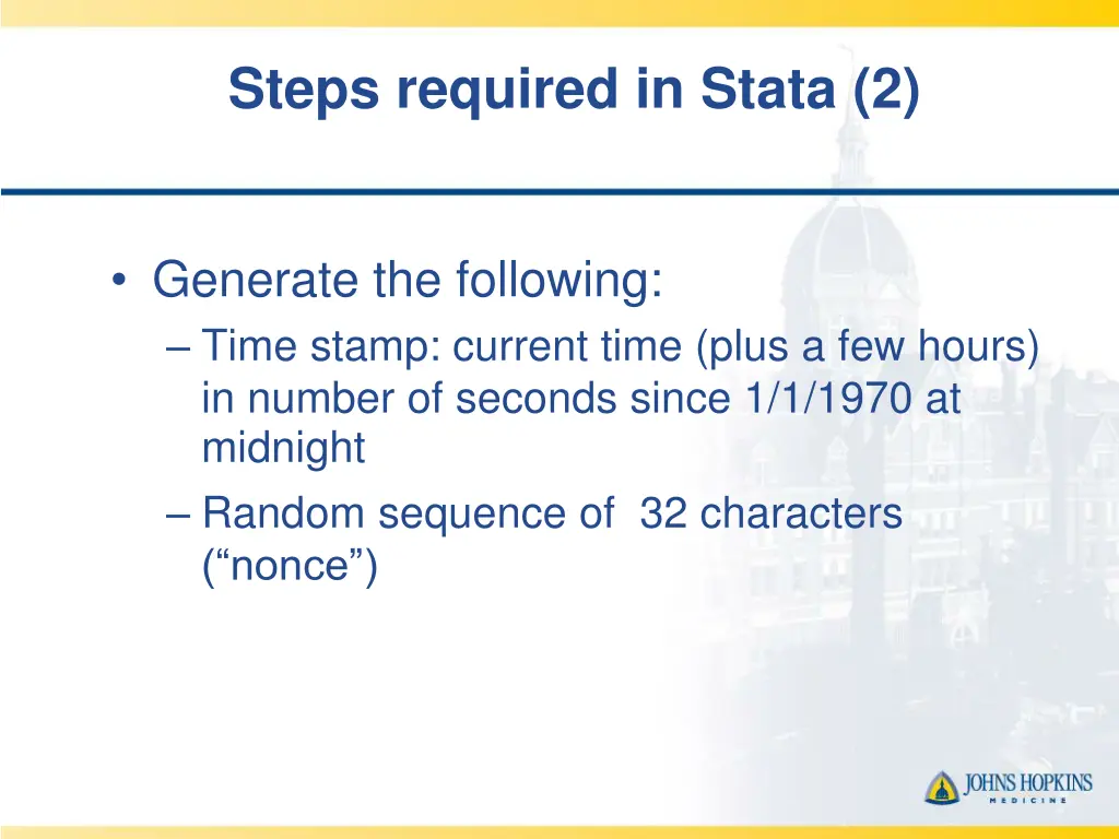 steps required in stata 2