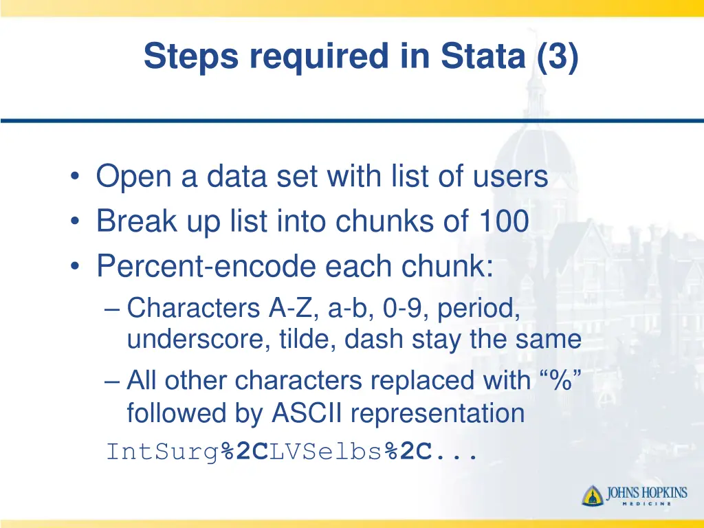 steps required in stata 3