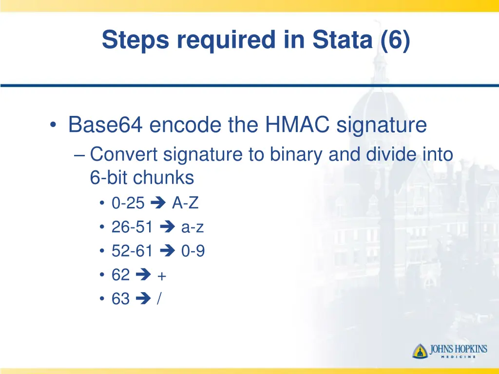 steps required in stata 6