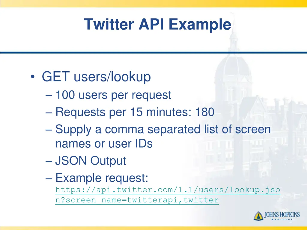 twitter api example