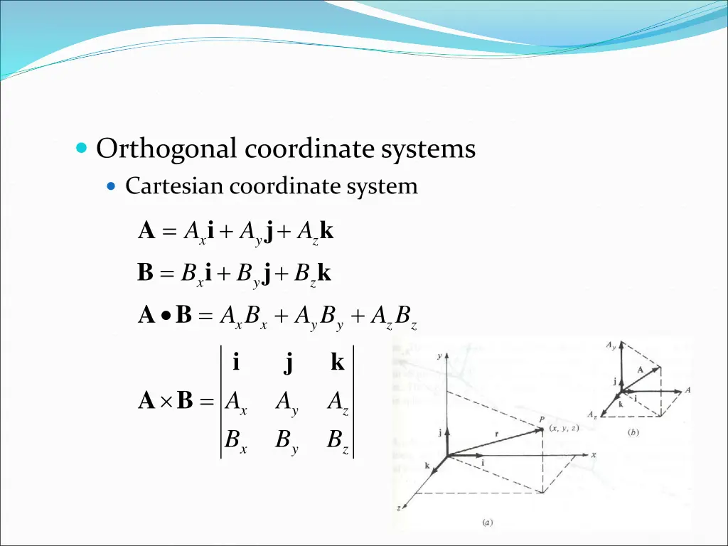 orthogonal coordinate systems