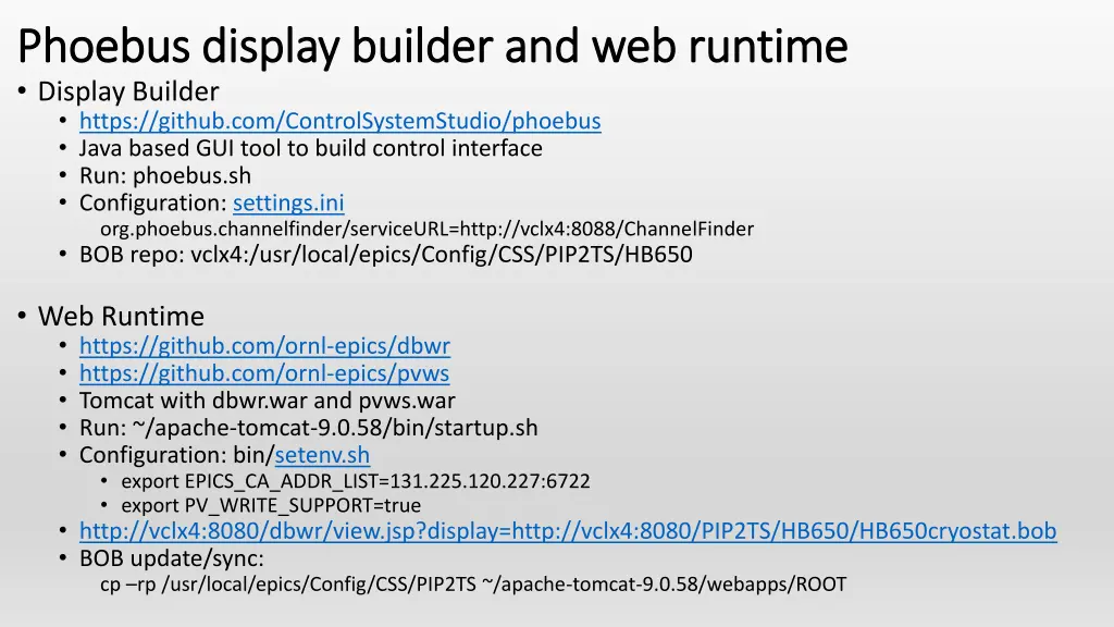 phoebus display builder and web runtime phoebus