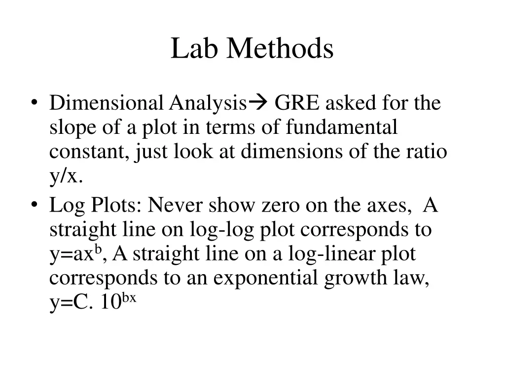 lab methods 1