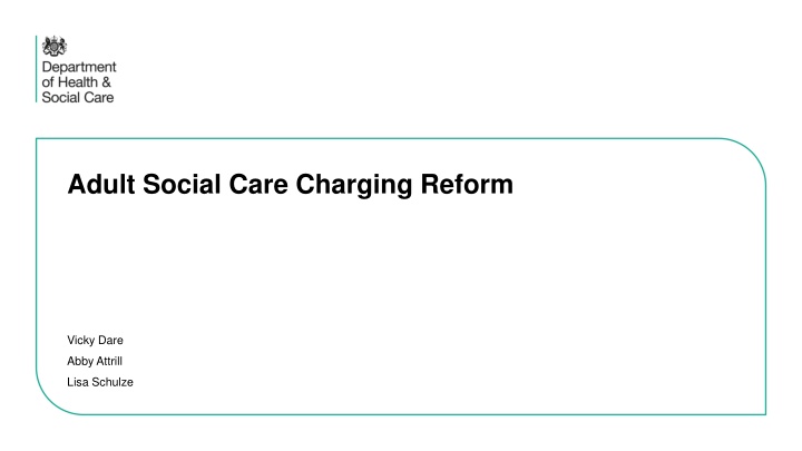 adult social care charging reform