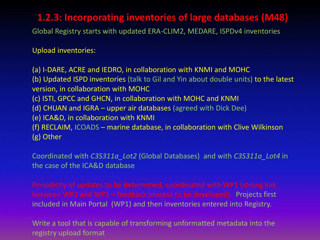 1 2 3 incorporating inventories of large