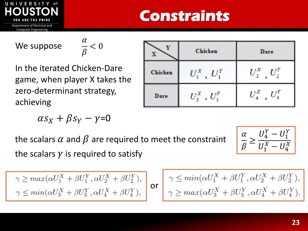 constraints constraints