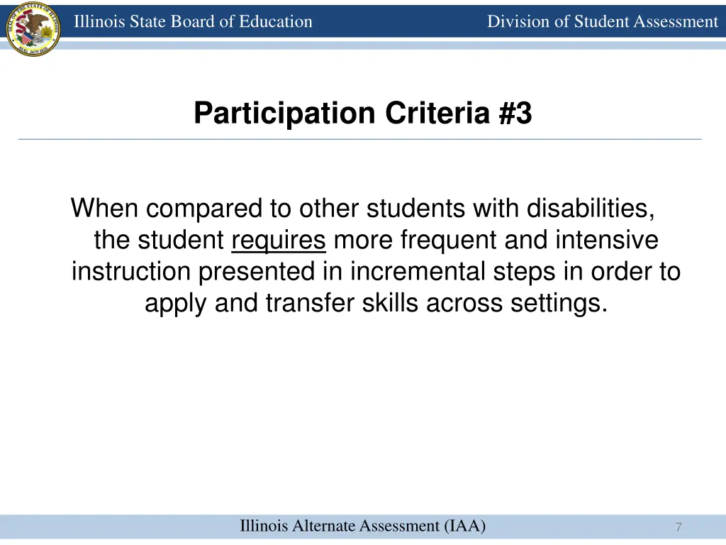 illinois state board of education 7