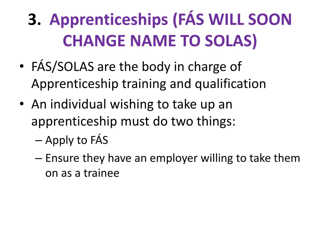 3 apprenticeships f s will soon change name