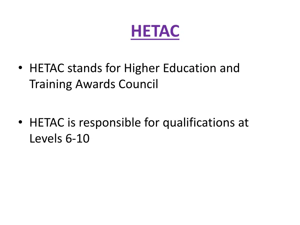 hetac