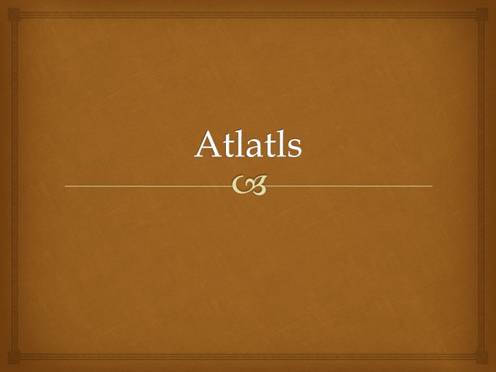 atlatls