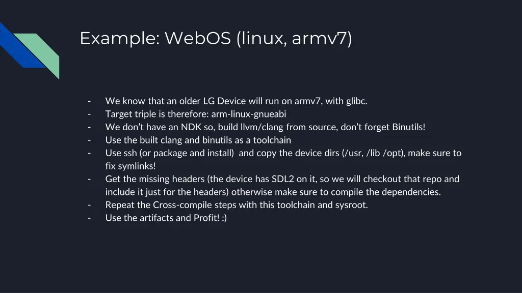 example webos linux armv7